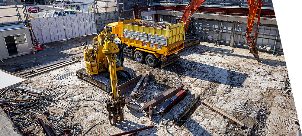 次の価値へと繋ぐ解体